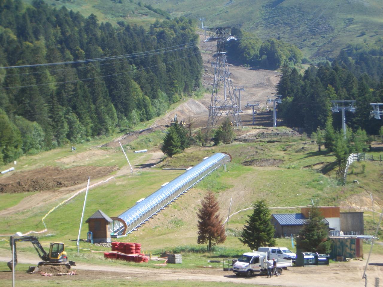 zoom sur piste familiale