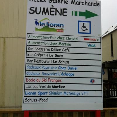 les commerces de Sumène